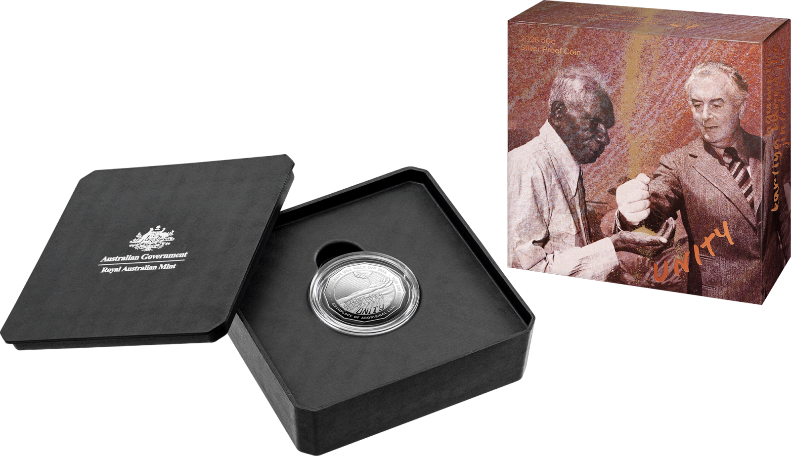 Silver Unity 50c Coin