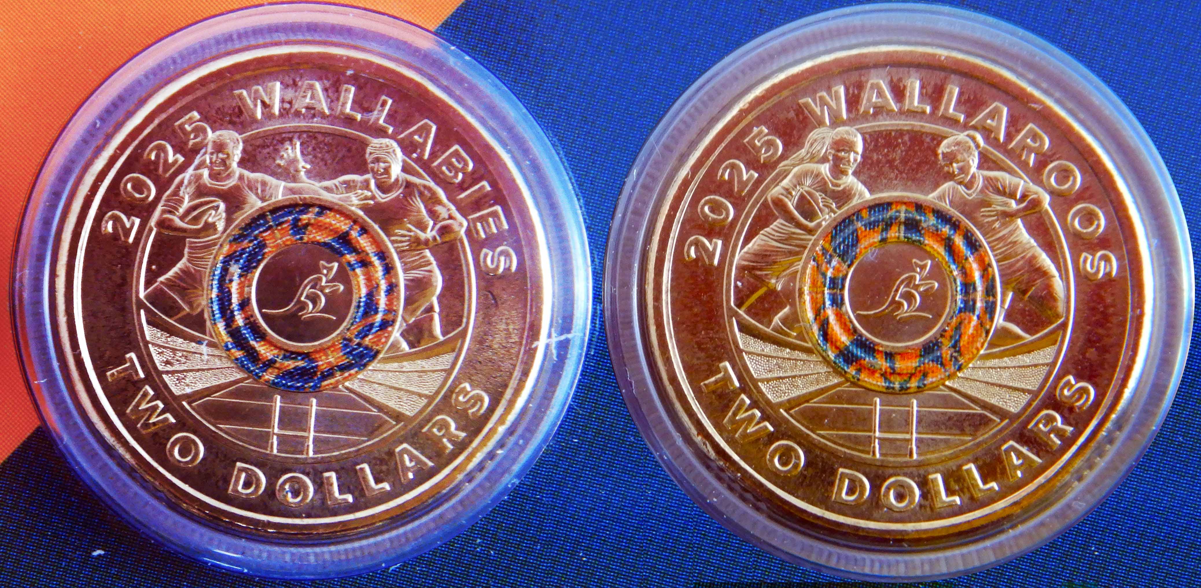 Coins in pack